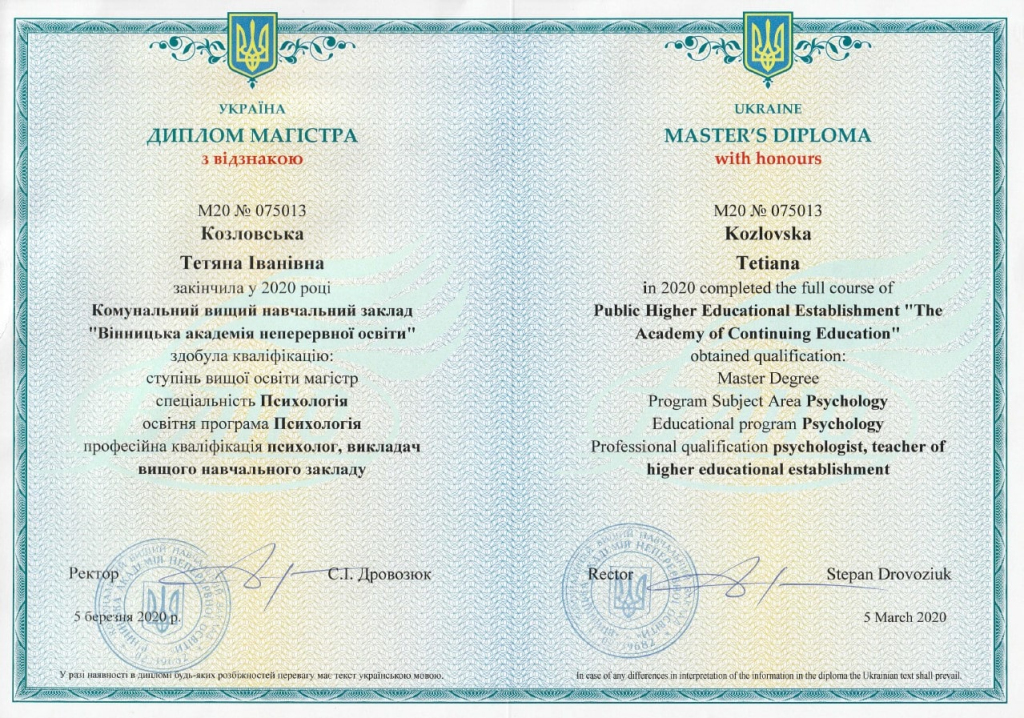 Magister's diploma